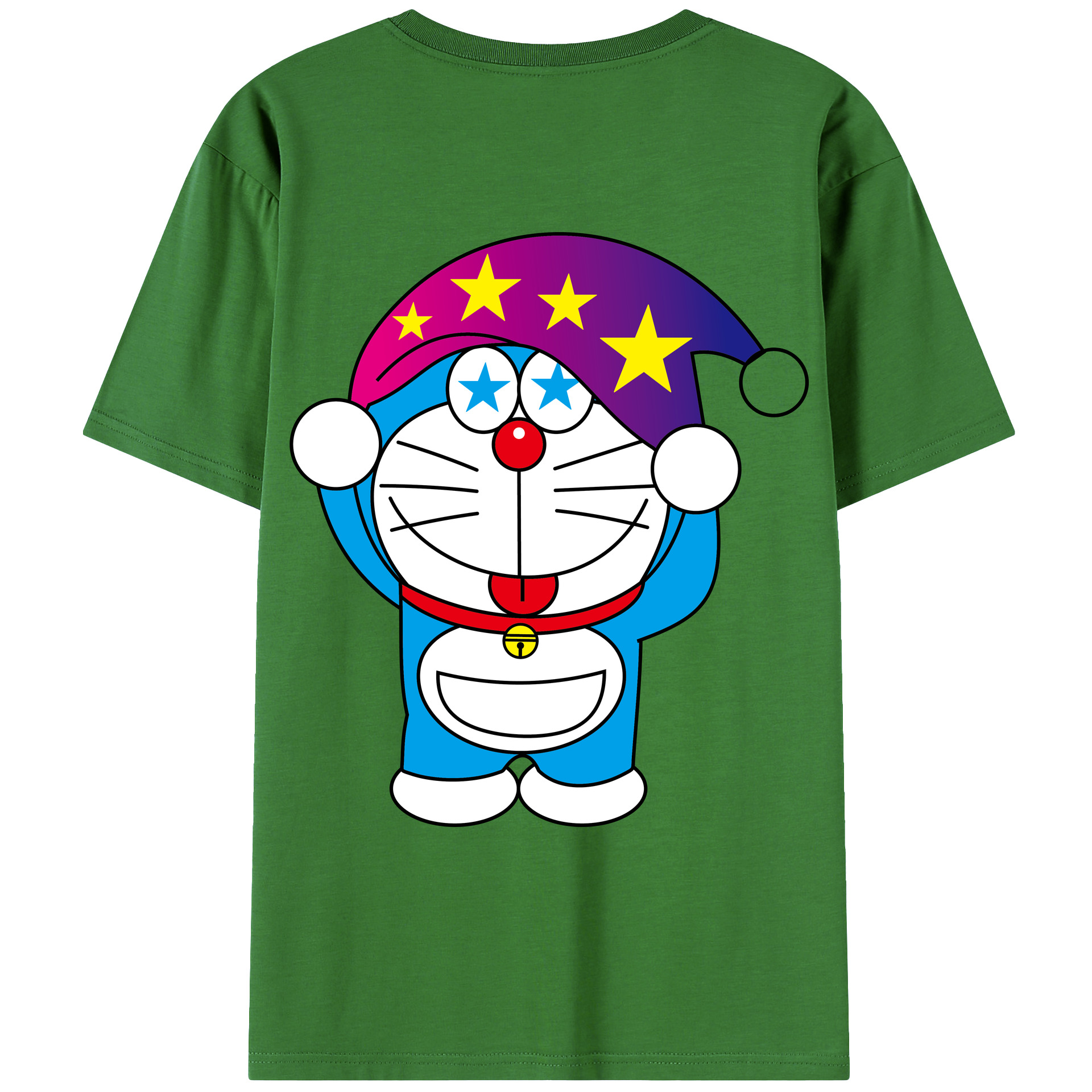 （画像用） ドラえもん Doraemon レディース半袖Tシャツ(バックプリント)
